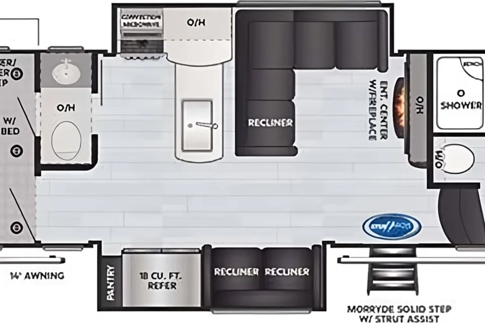 Custom Keystone 413 Raptor Fifth Wheel