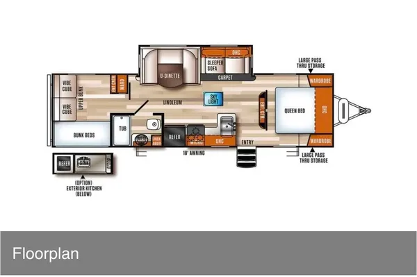Turnkey Forest River Vibe Travel Trailer