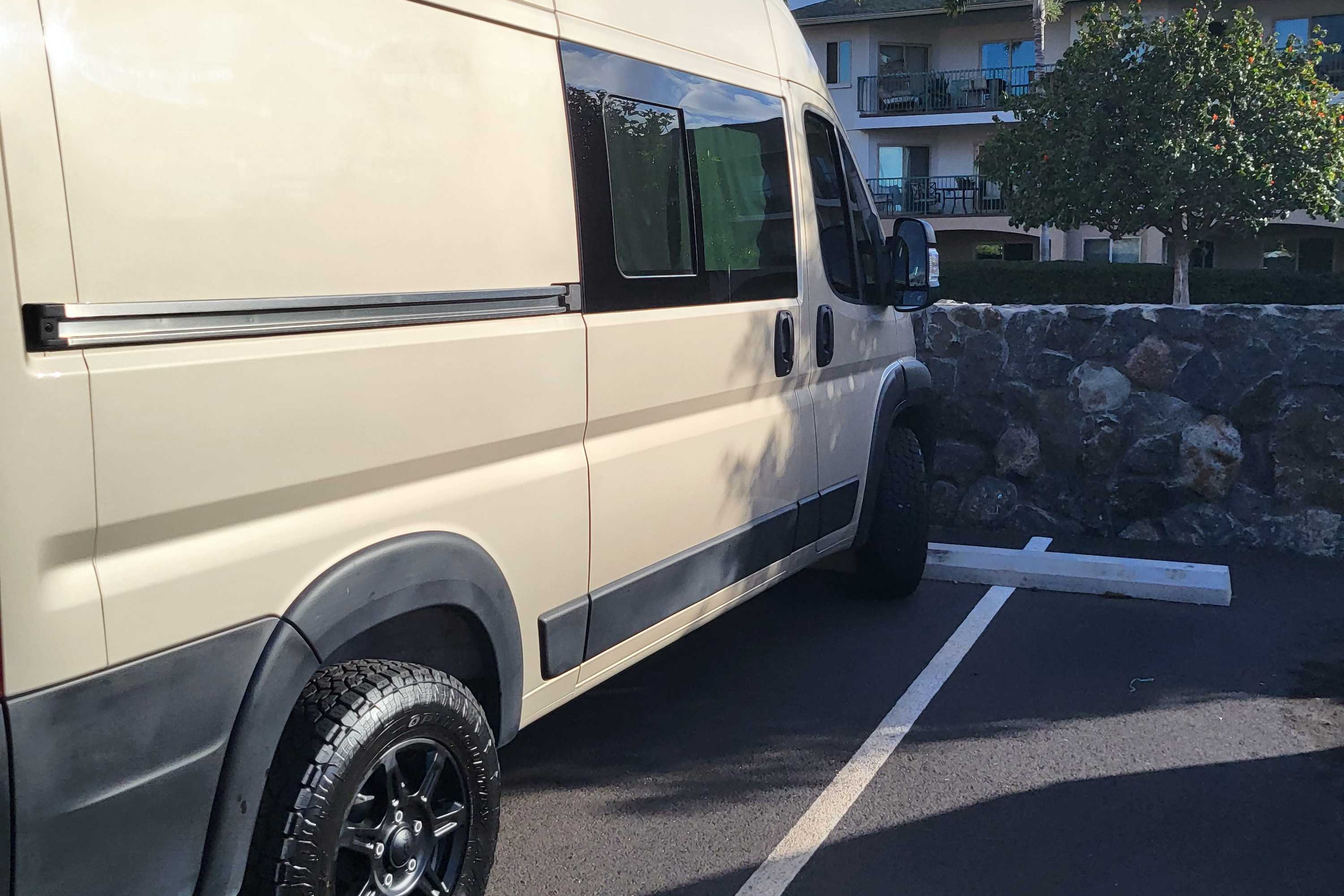 Paradise Camper Van 2021 Dodge ram promaster 