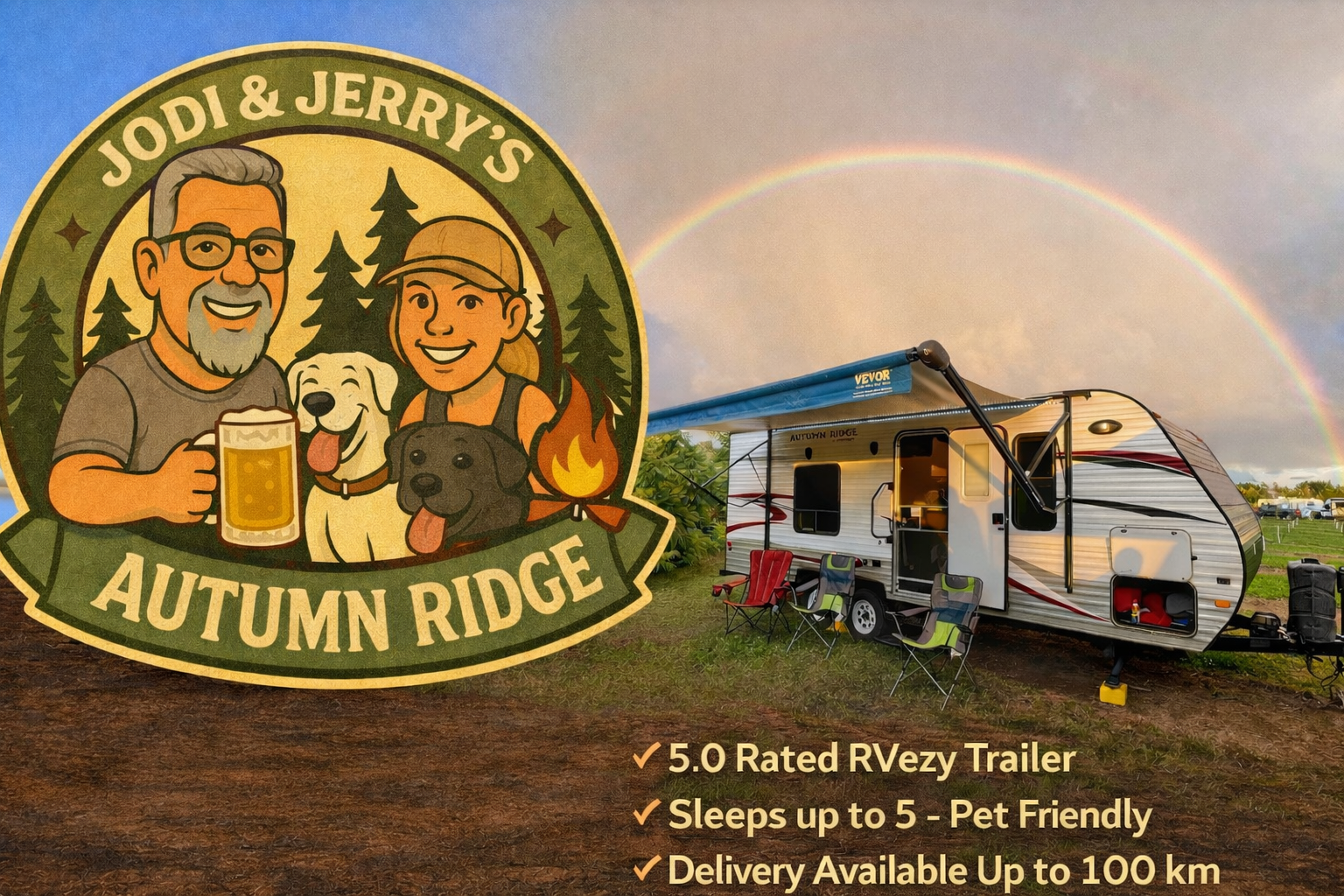 Jodi and Jerry’s Starcraft Autumn Ridge 24ft Travel Trailer