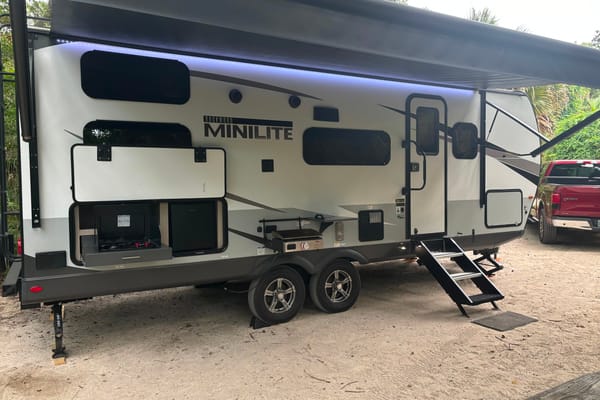 Barky's Rockwood Mini-Lite Travel Trailer