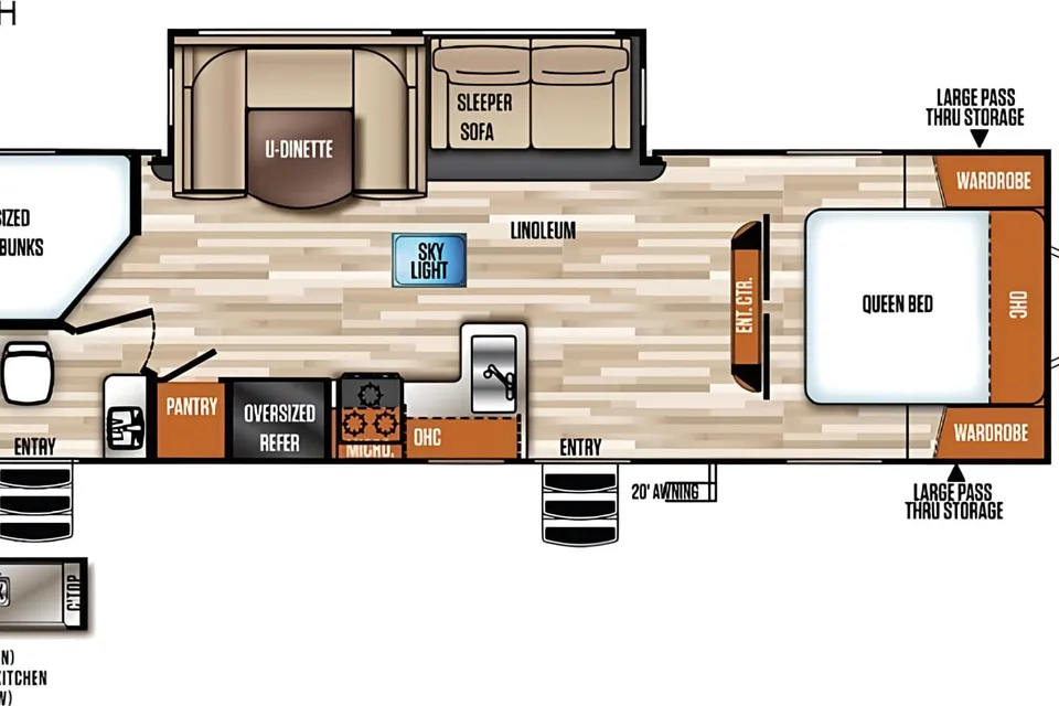26' Forest River Vibe Bunkhouse | Sleeps 10 | Essentials Included | Delivery-Only