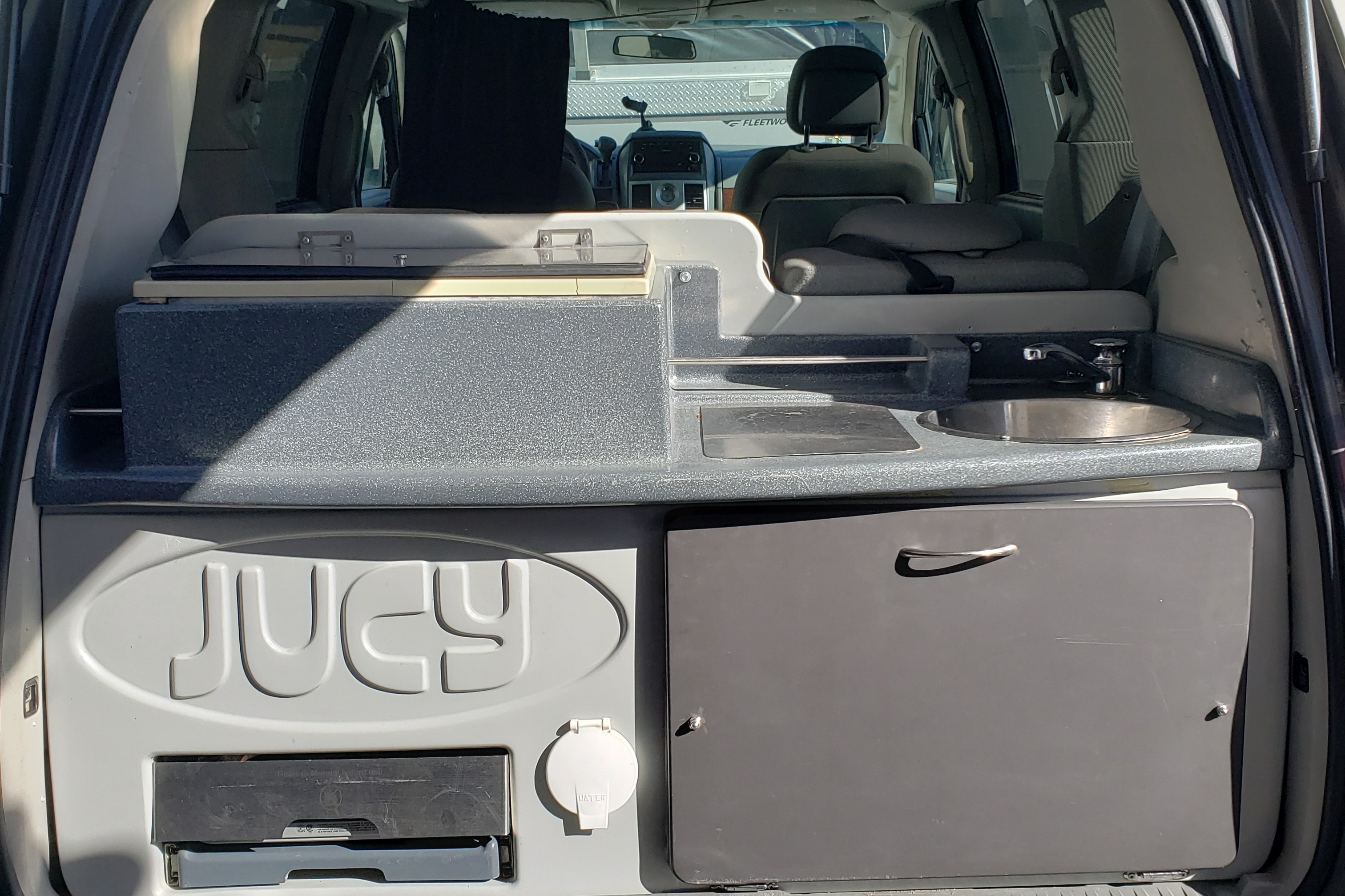 Dodge Caravan Rooftop Tent Camper Campervan