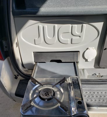 Dodge Caravan Rooftop Tent Camper Campervan