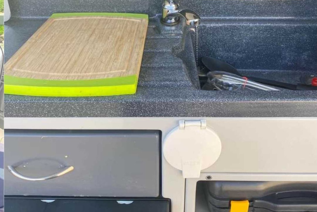 Dodge Caravan Rooftop Tent Camper Campervan