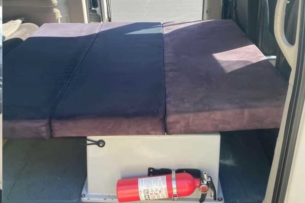 Dodge Caravan Rooftop Tent Camper Campervan