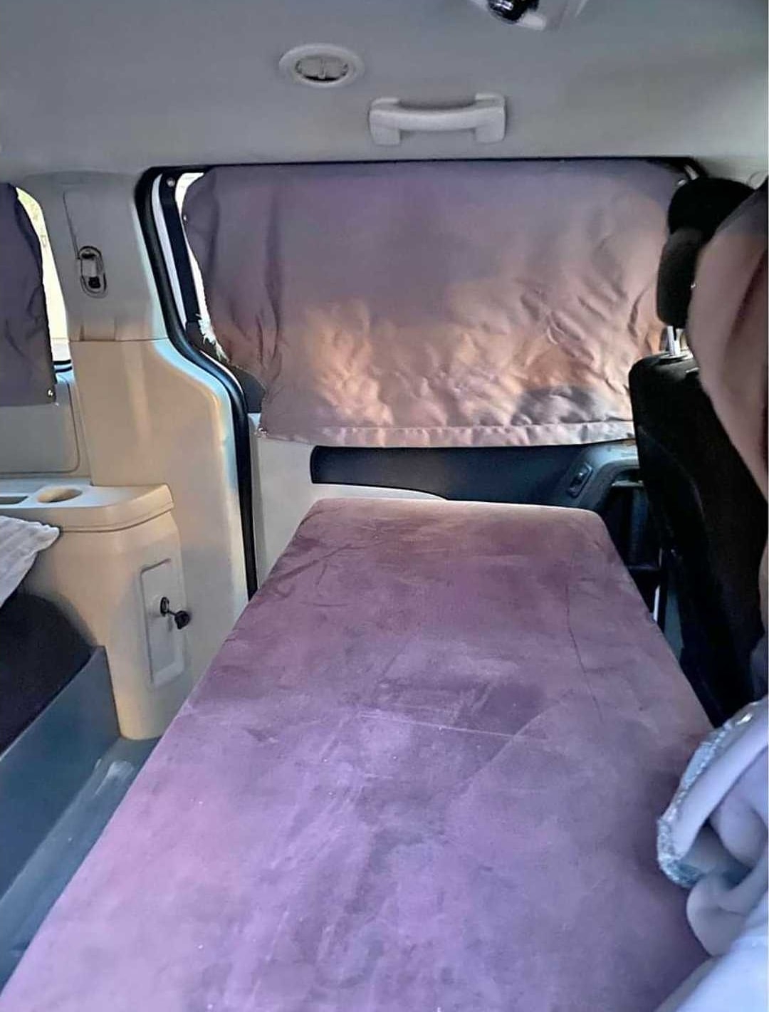Dodge Caravan Rooftop Tent Camper Campervan