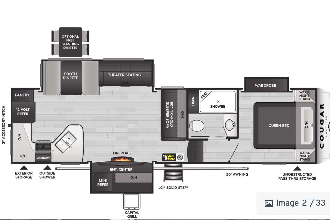 Spacious Keystone 5th Wheel