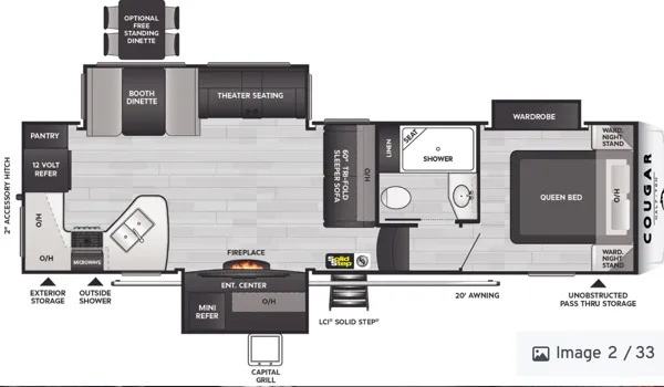 Spacious Keystone 5th Wheel