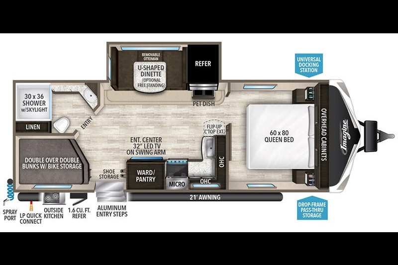 Wrigley's Grand Design Imagine 2400BH Travel Trailer