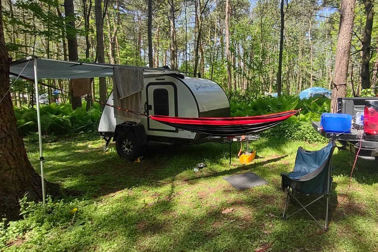 Cozy, Lightweight, Economical Teardrop Trailer -2023 Bushwhacker 10HD