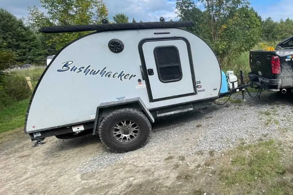 Cozy, Lightweight, Economical Teardrop Trailer -2023 Bushwhacker 10HD