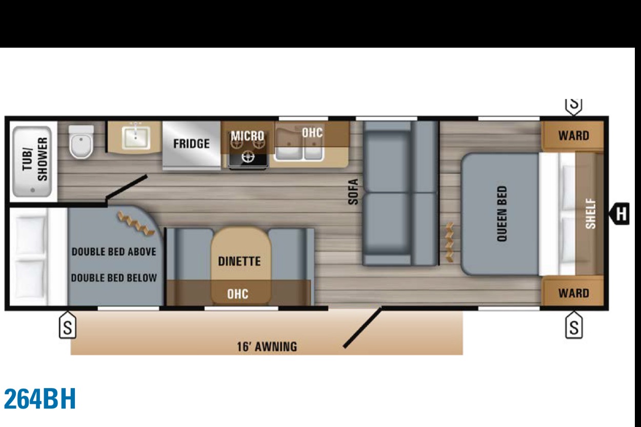 Sage’s Jayco Jay Flight 26BH Travel Trailer