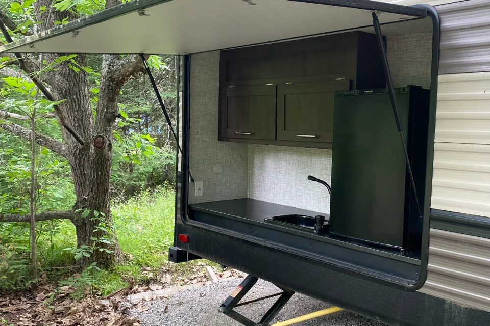 Marcel's Forest River Wildwood Travel Trailer
