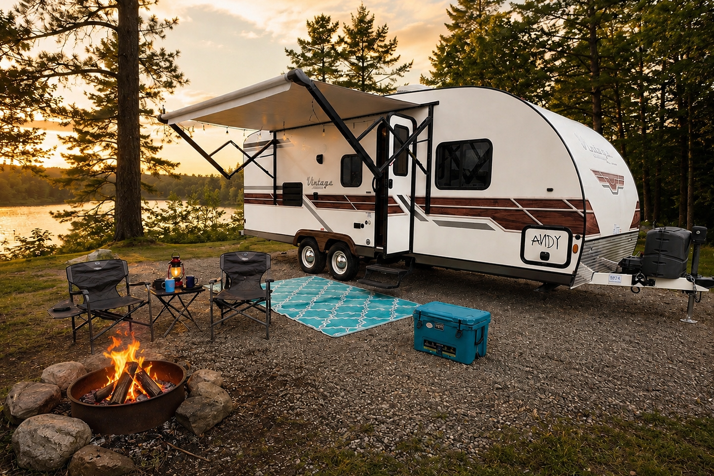 Vintage Woody Wagon Getaway | Retro Style + Family Ready