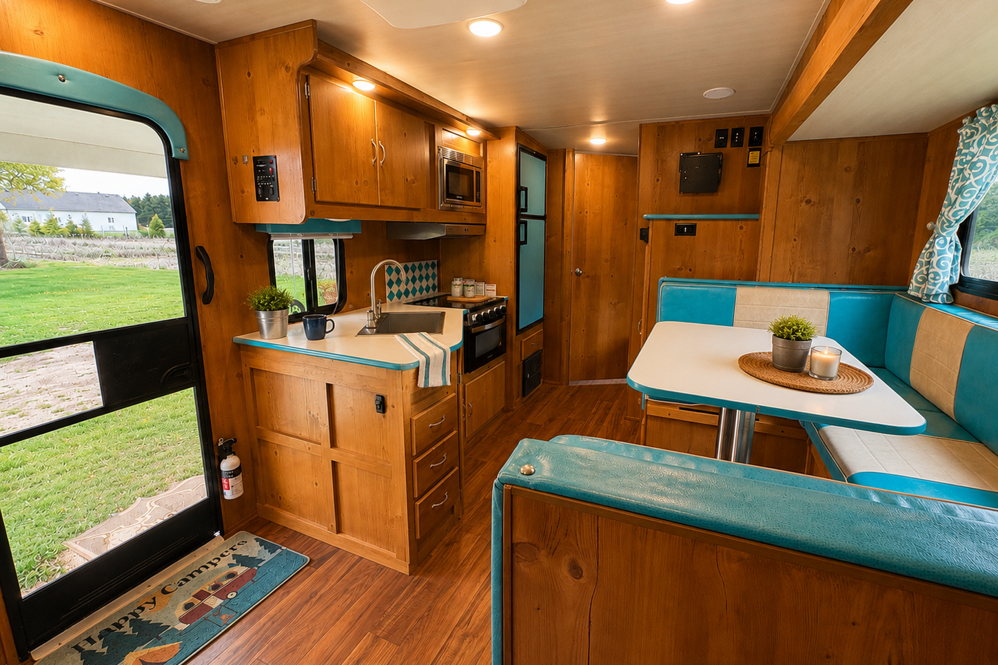 Vintage Woody Wagon Getaway | Retro Style + Family Ready