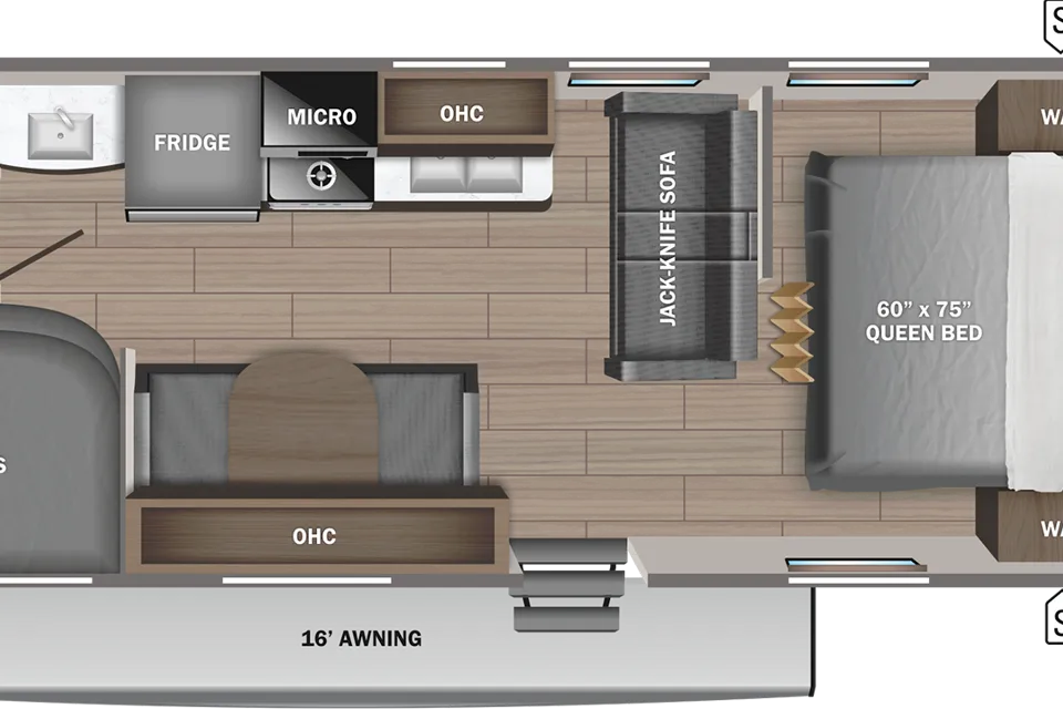 André and Jhona’s Jayco Jayflight 260BH 28 Travel Trailer