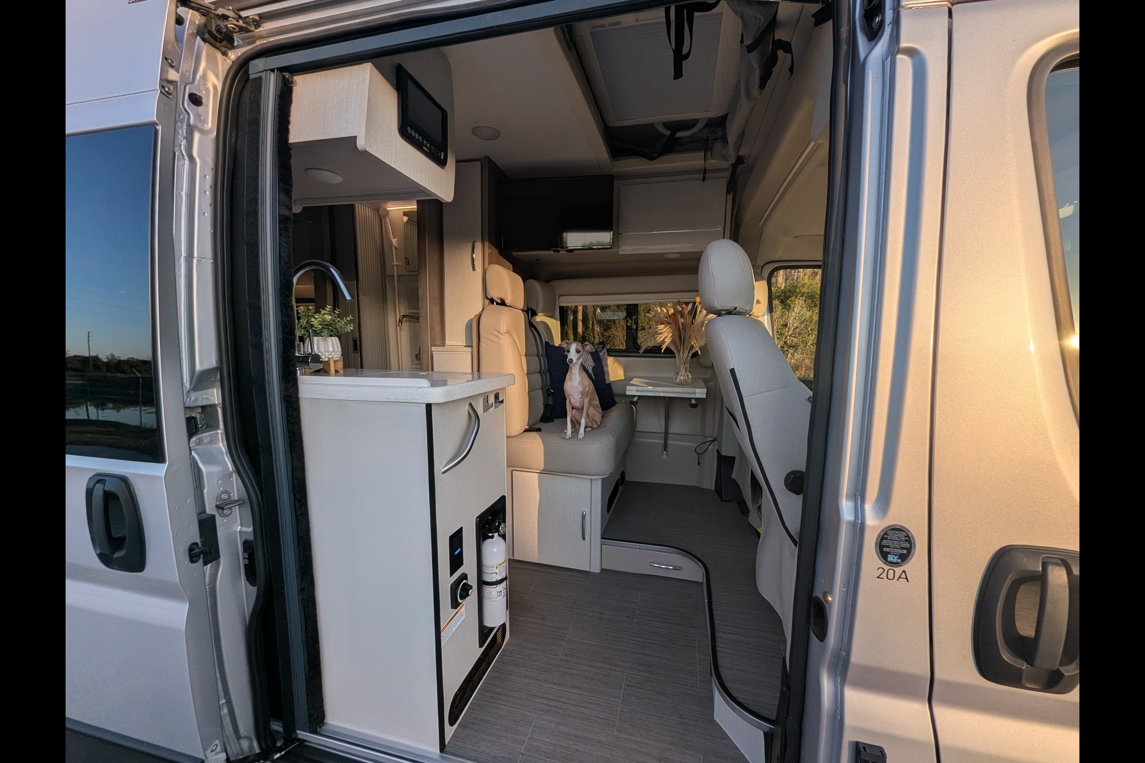 2023 Class B - A/C, 100 mi/day Luxury Van Pop Top