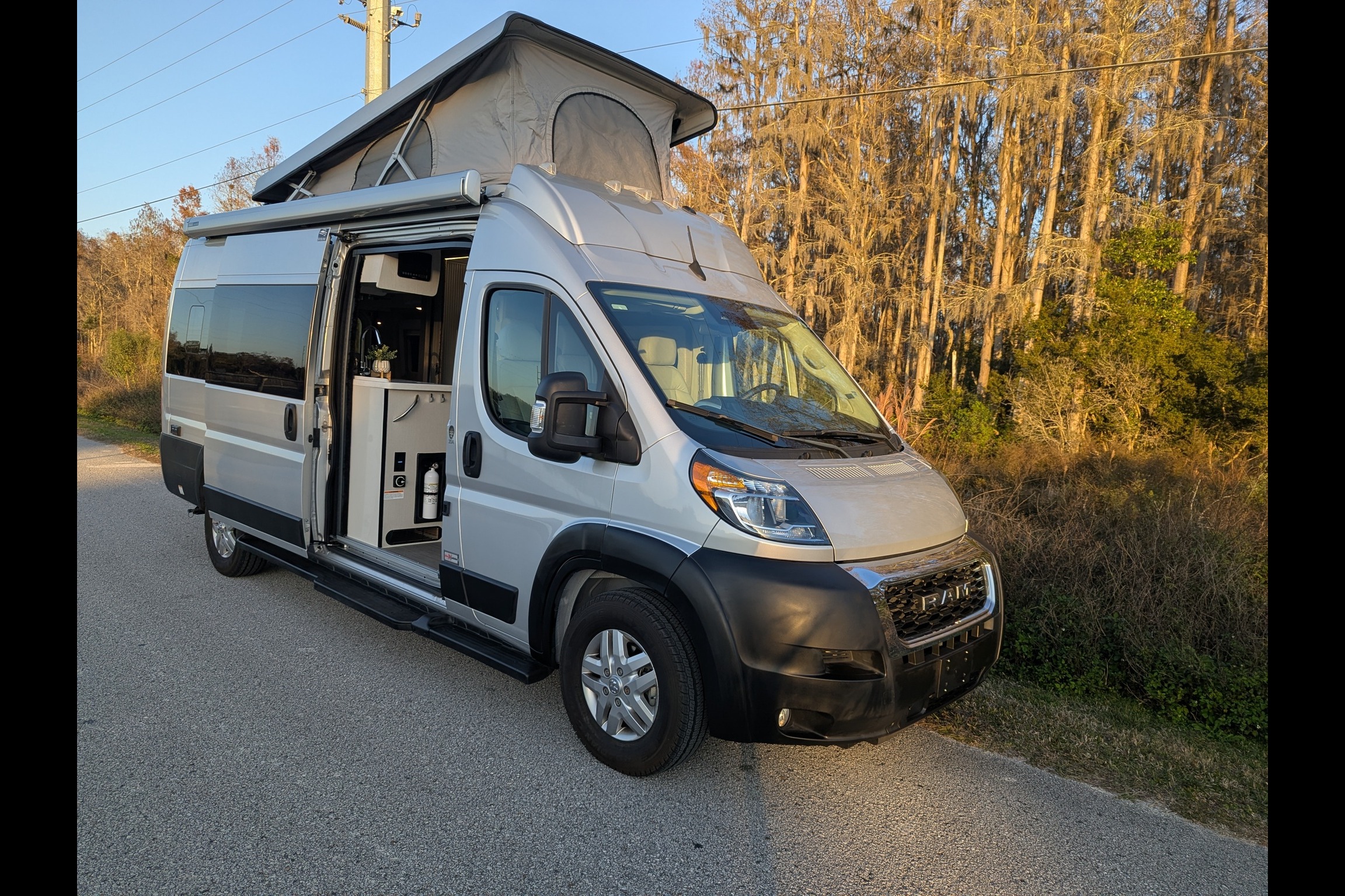 2023 Class B - A/C, 100 mi/day Luxury Van Pop Top