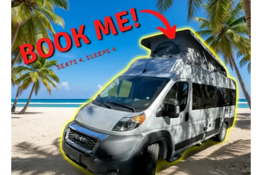 2023 Class B - A/C, 100 mi/day Luxury Van Pop Top