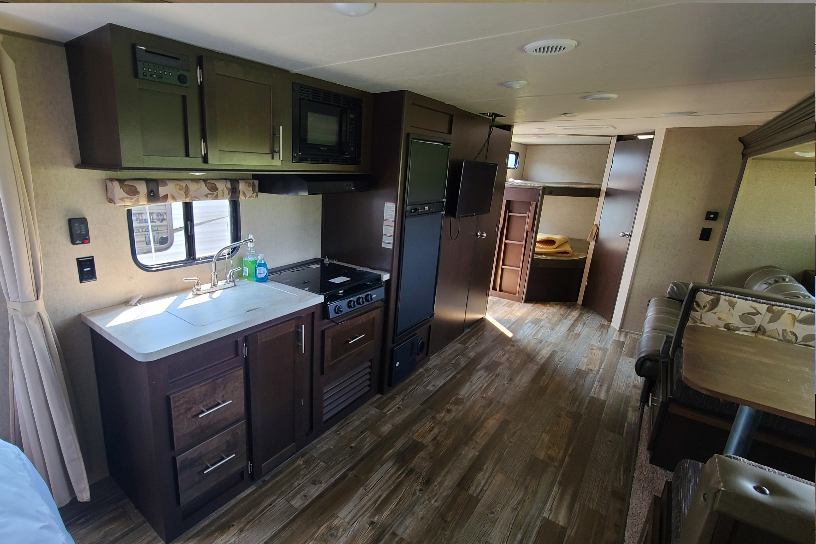 Roomy Inside Cherokee Grey Wolf 26CKSE Travel Trailer