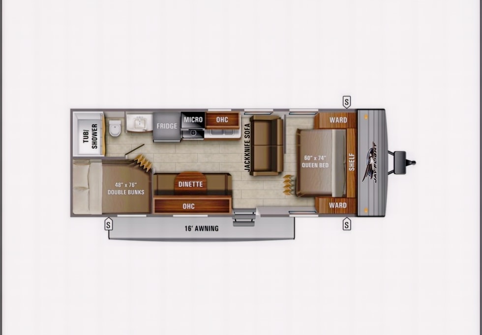 Jessica's Jayco Jay Flight SLX 8 264BHW - Rocky Mountain Package Travel Trailer