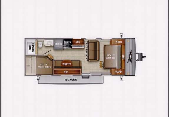 Jessica's Jayco Jay Flight SLX 8 264BHW - Rocky Mountain Package Travel Trailer