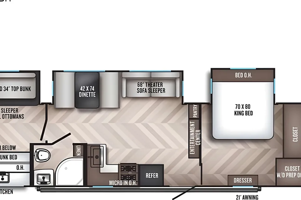 Brand new Forest River Solaire Travel Trailer