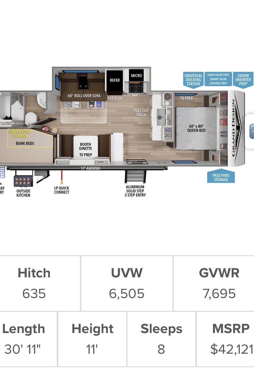 Beths’ Grand Design Transcend xplor Travel Trailer