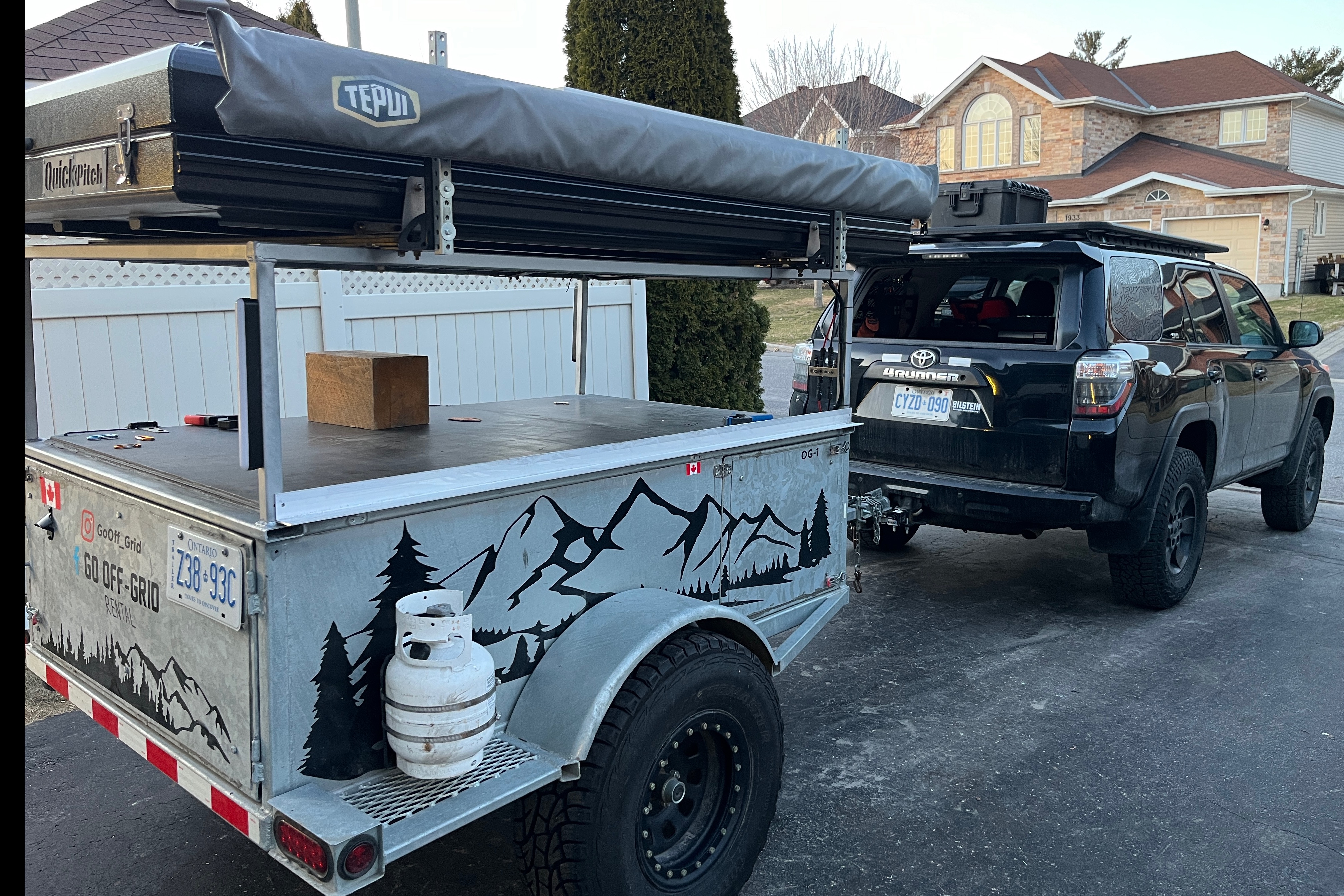 Go Off-Grid Overland Trailer