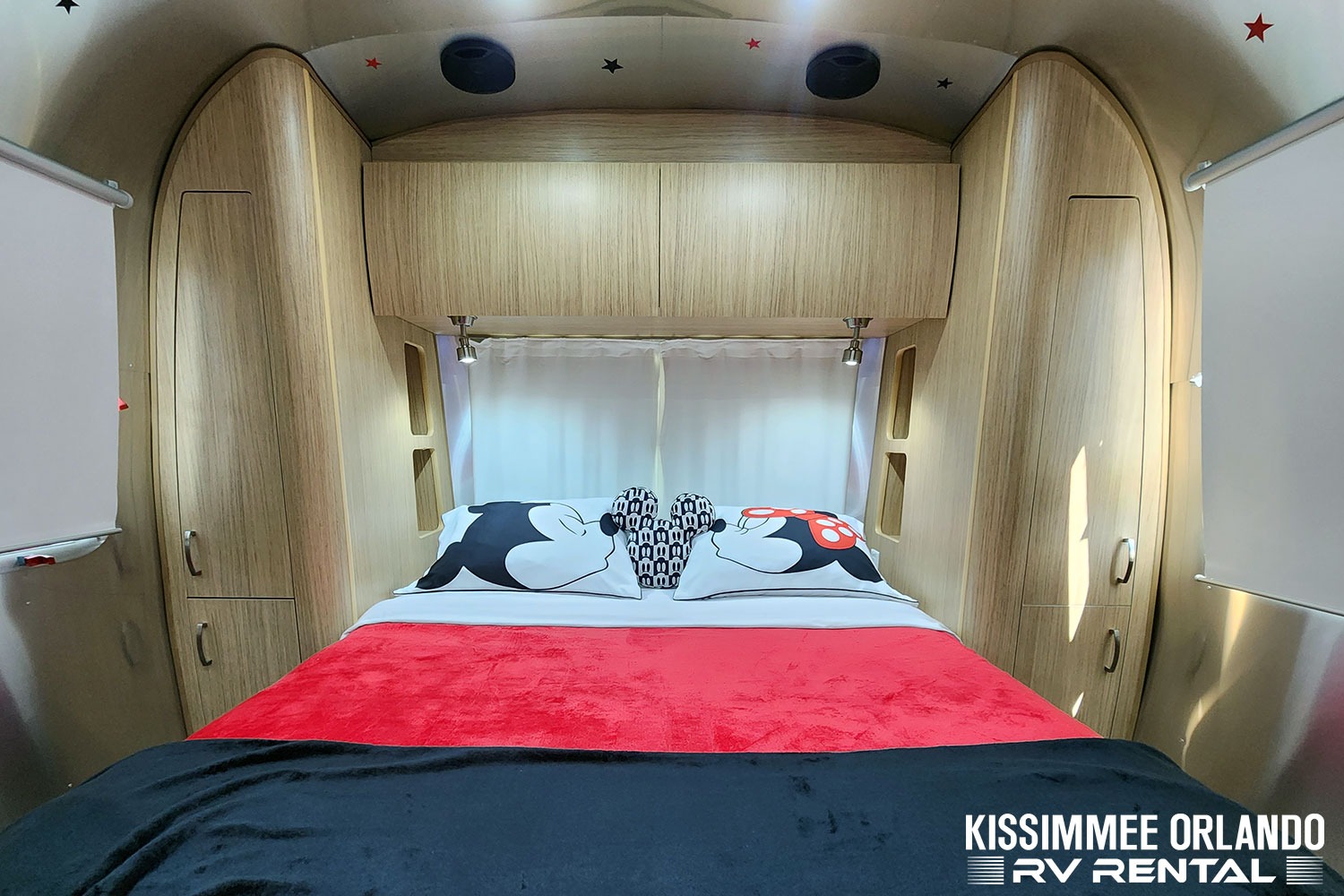Airstream Retro Mickey Themed Travel Trailer