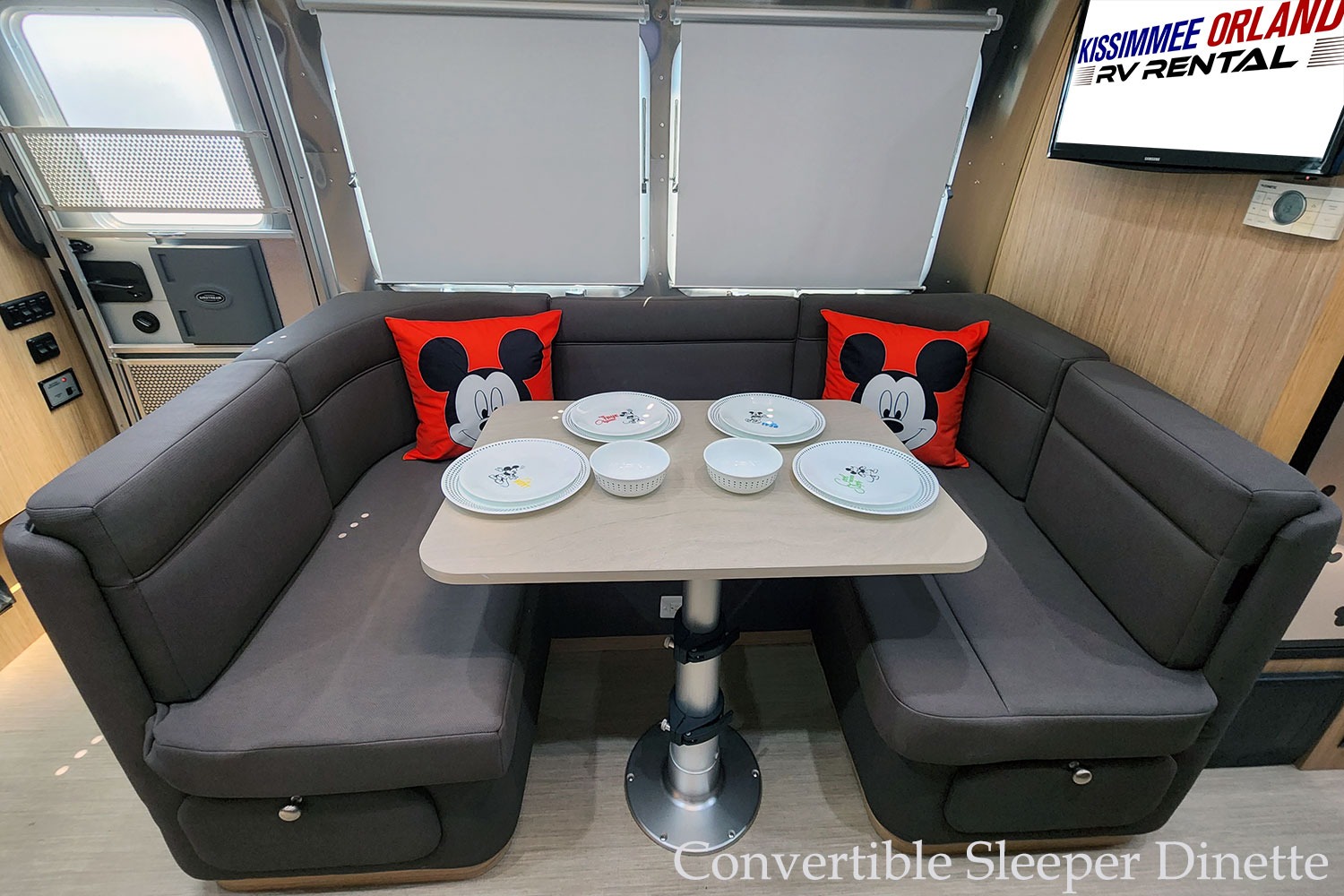 Airstream Retro Mickey Themed Travel Trailer