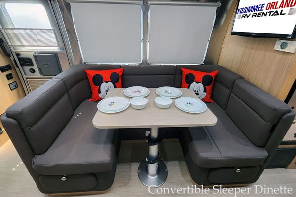 Airstream Retro Mickey Themed Travel Trailer