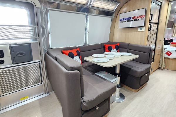 Airstream Retro Mickey Themed Travel Trailer