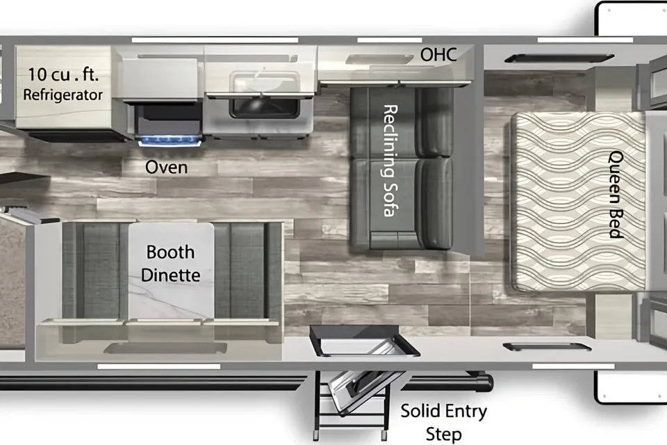 RoamReady VH Coleman 274BH Travel Trailer