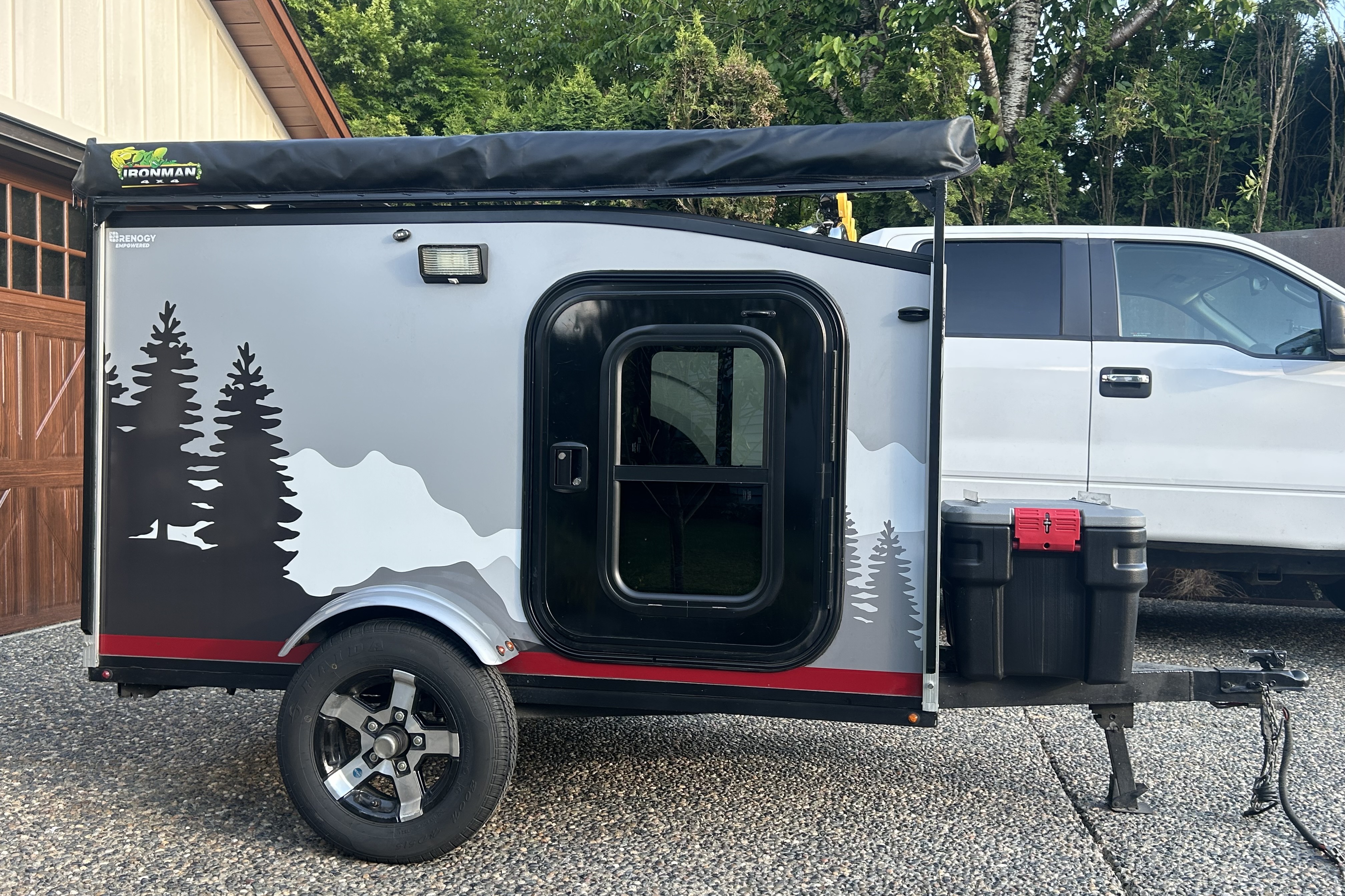 Andreas's Home Built Freedom Seeker 2 Micro Trailer