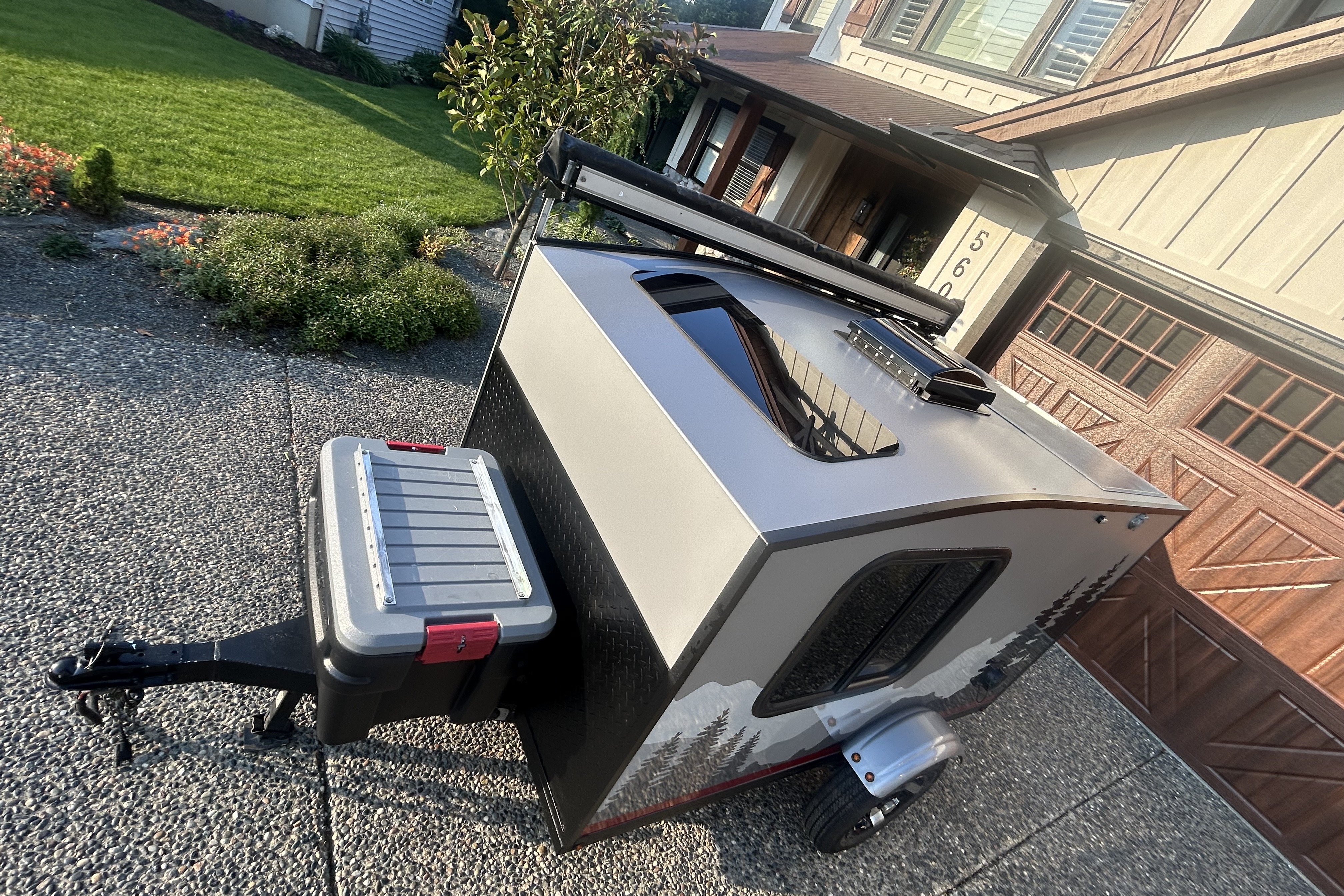 Andreas's Home Built Freedom Seeker 2 Micro Trailer