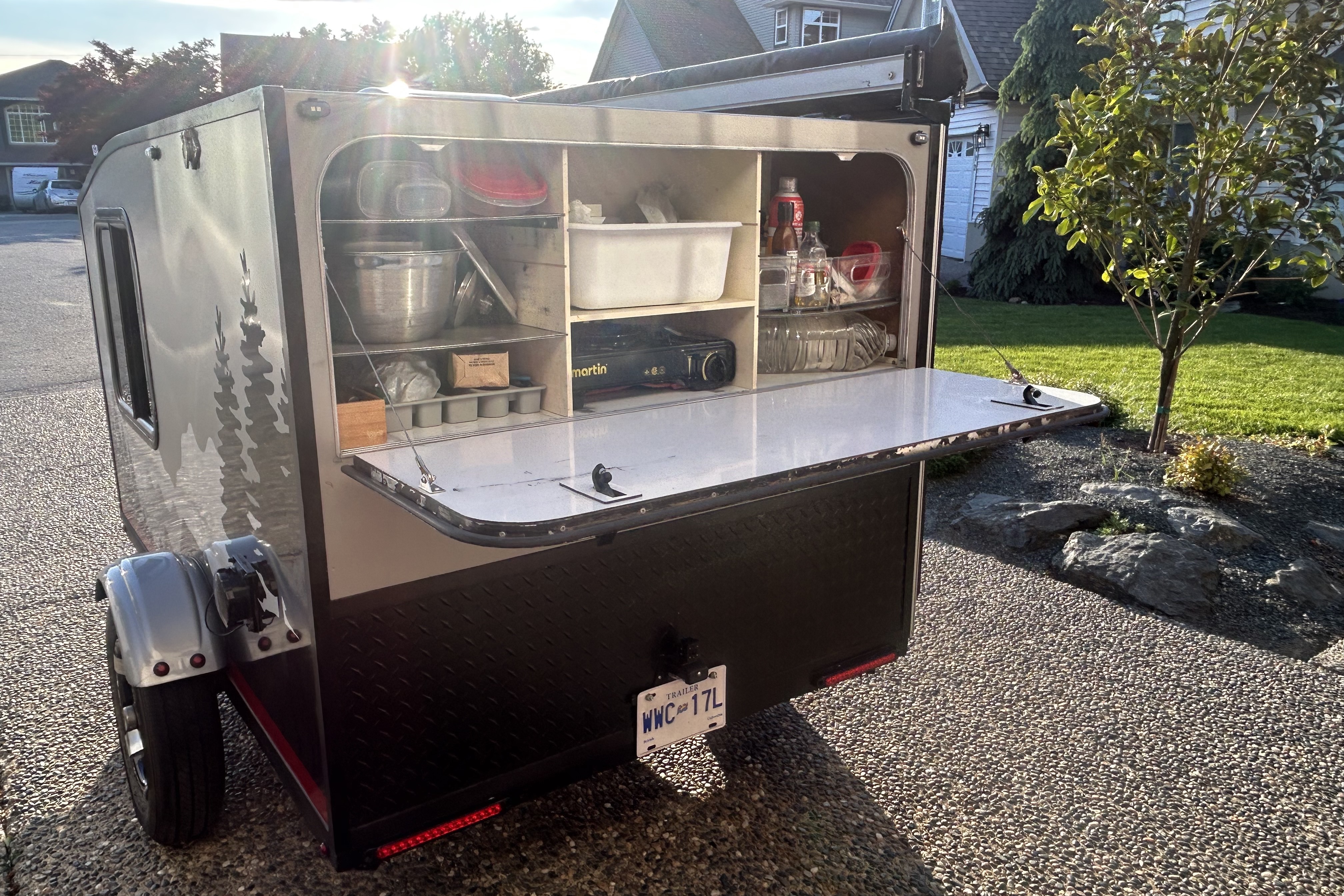 Andreas's Home Built Freedom Seeker 2 Micro Trailer