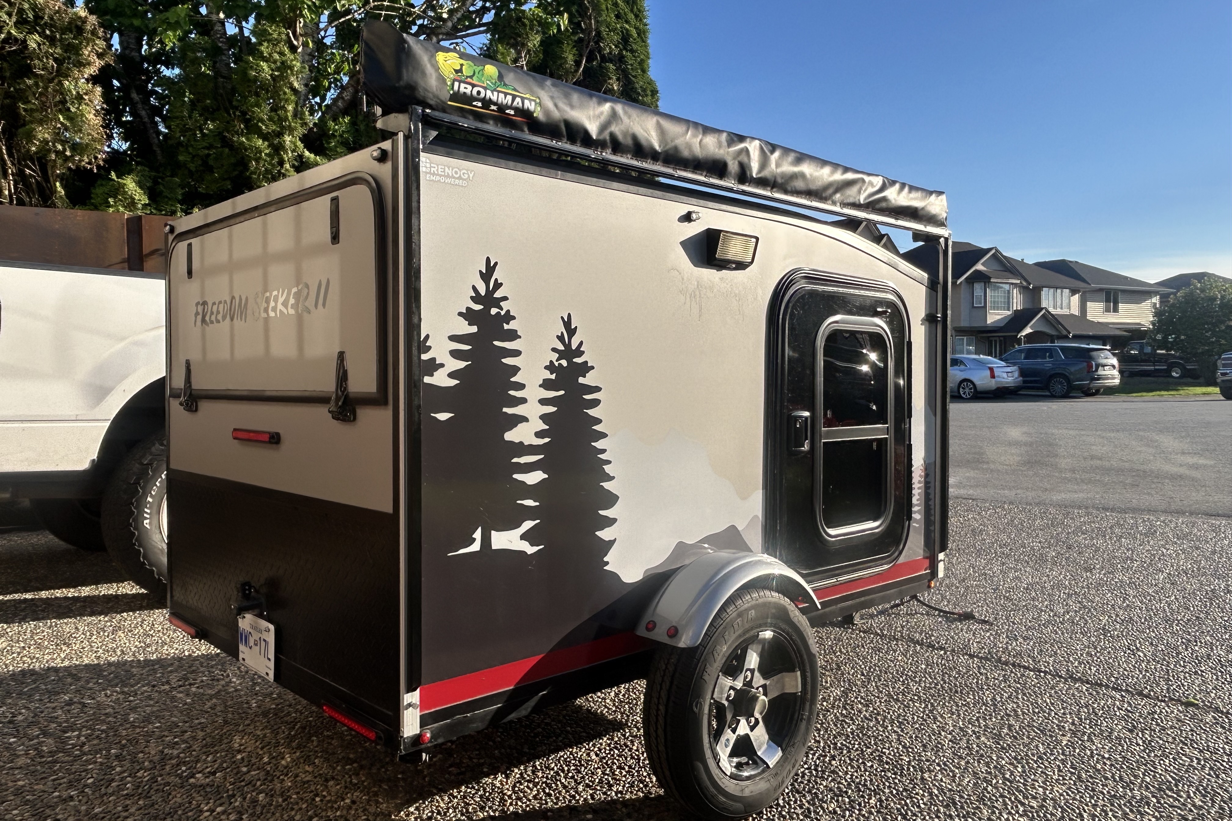 Andreas's Home Built Freedom Seeker 2 Micro Trailer