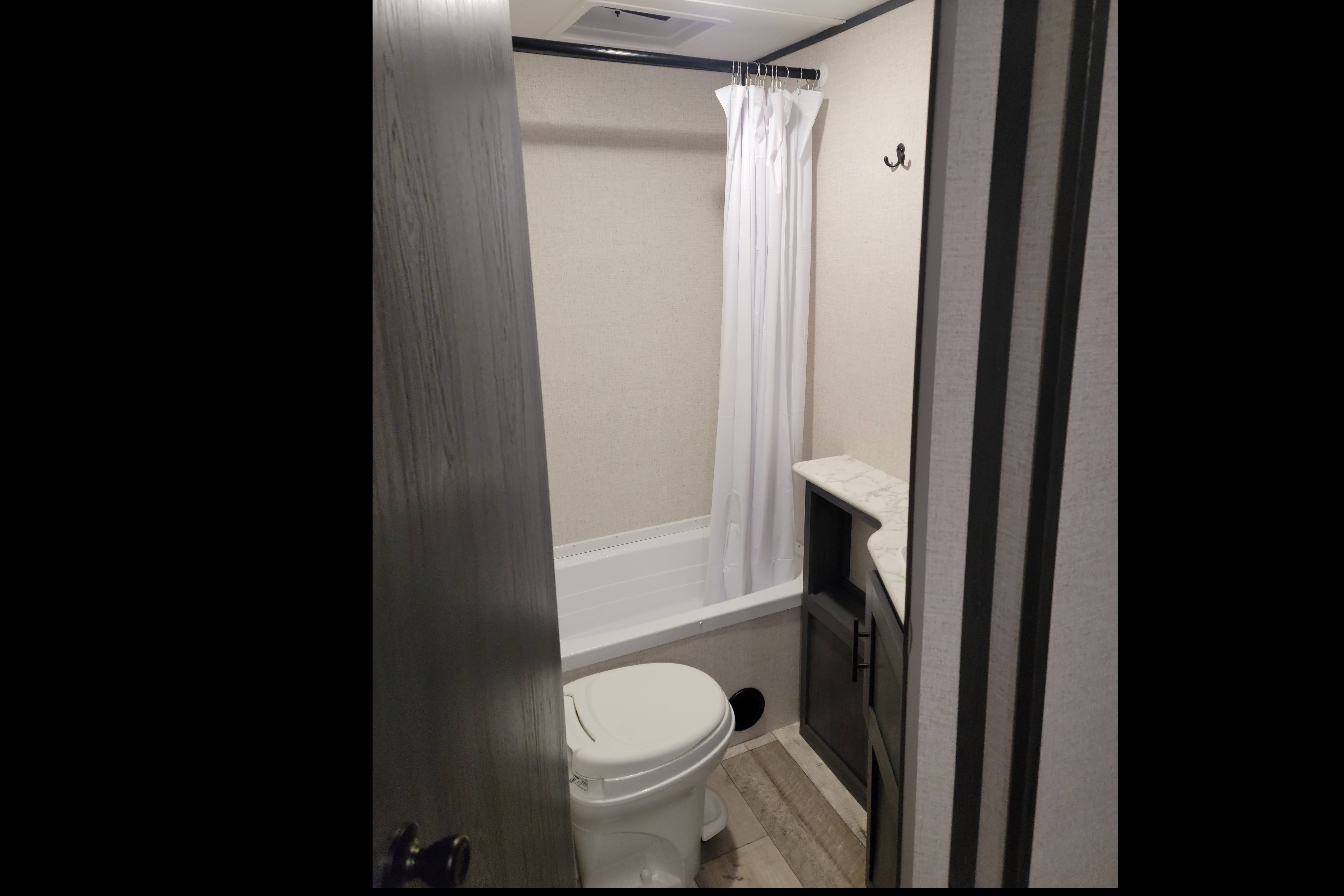 Family friendly travel trailer