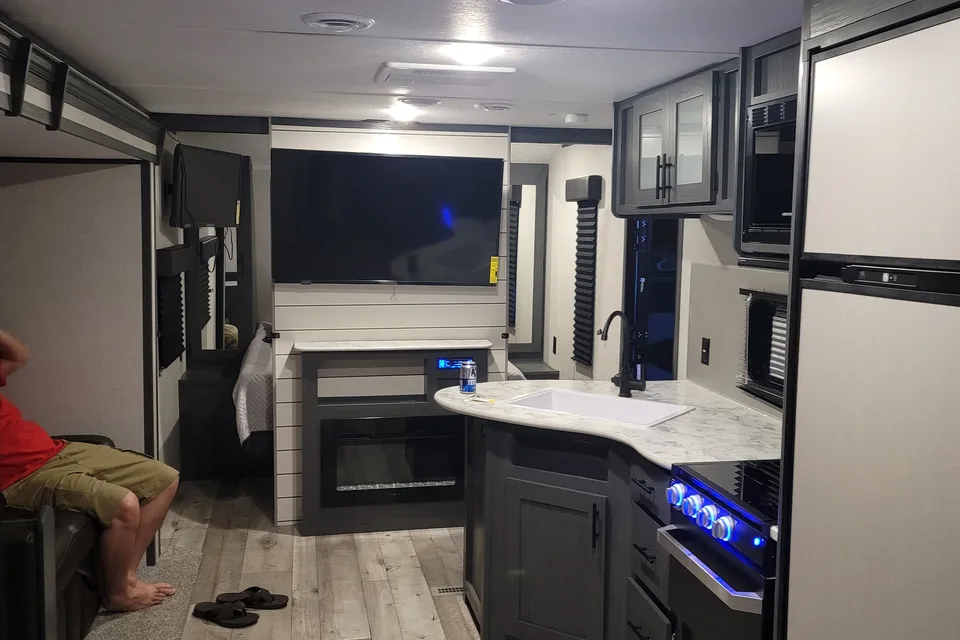 Family friendly travel trailer