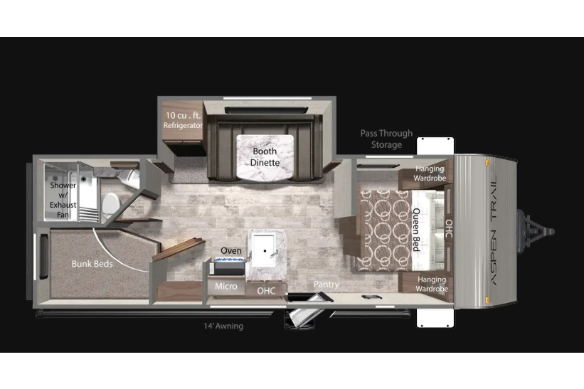 Brand New! 2026 DUTCHMEN ASPEN TRAIL 23 BH LE