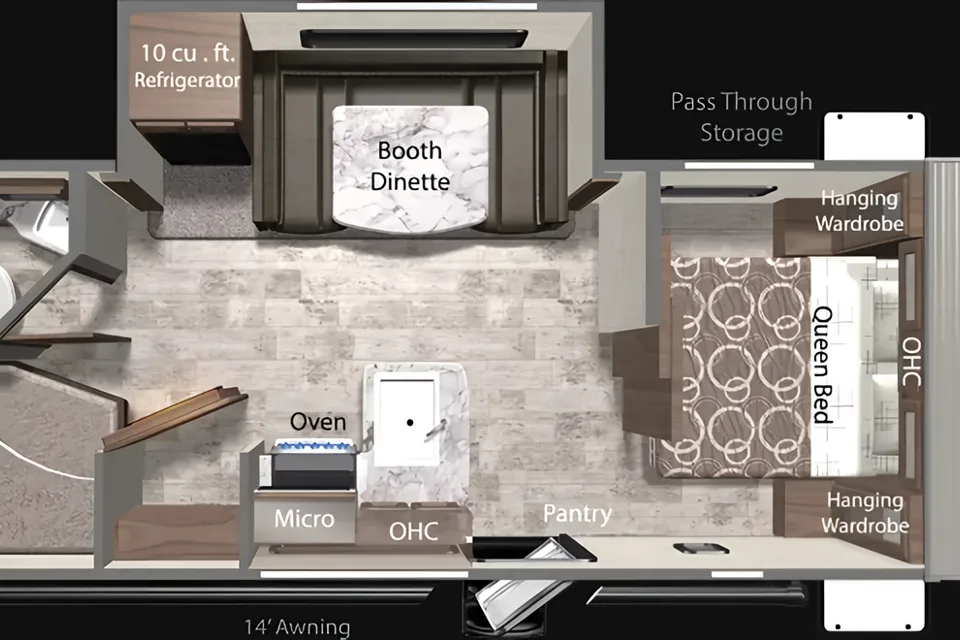 Brand New! 2026 DUTCHMEN ASPEN TRAIL 23 BH LE