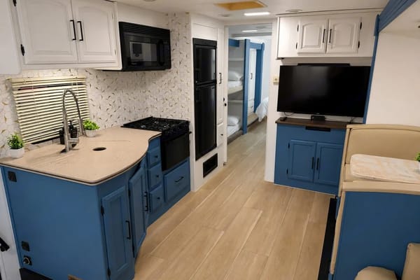 (#14) Fully Remodeled 34ft Class A RV- 2 slide outs- Burning man, EDC, Camp