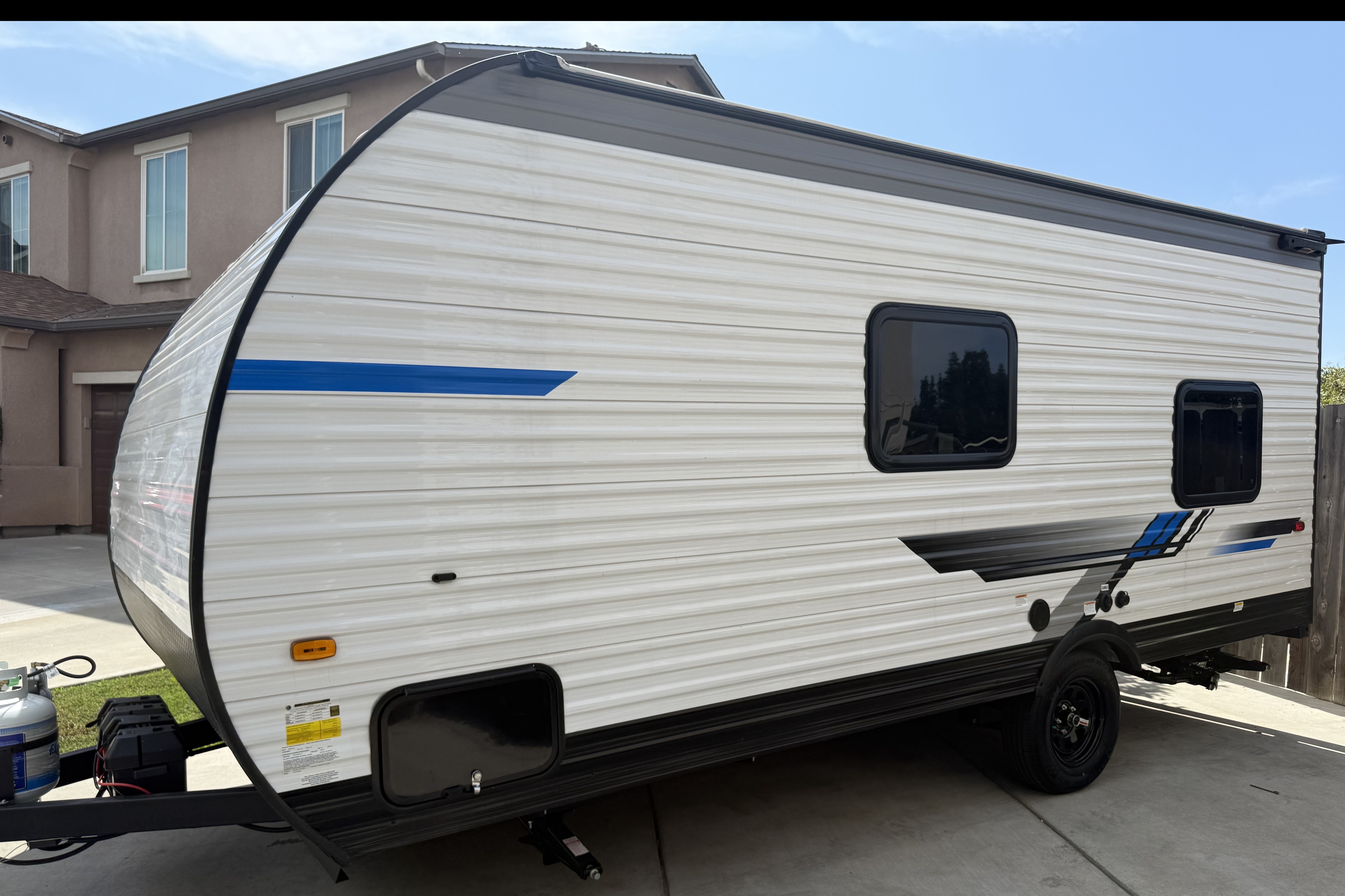 #2 James and Desiree's Fully Loaded Travel Trailer