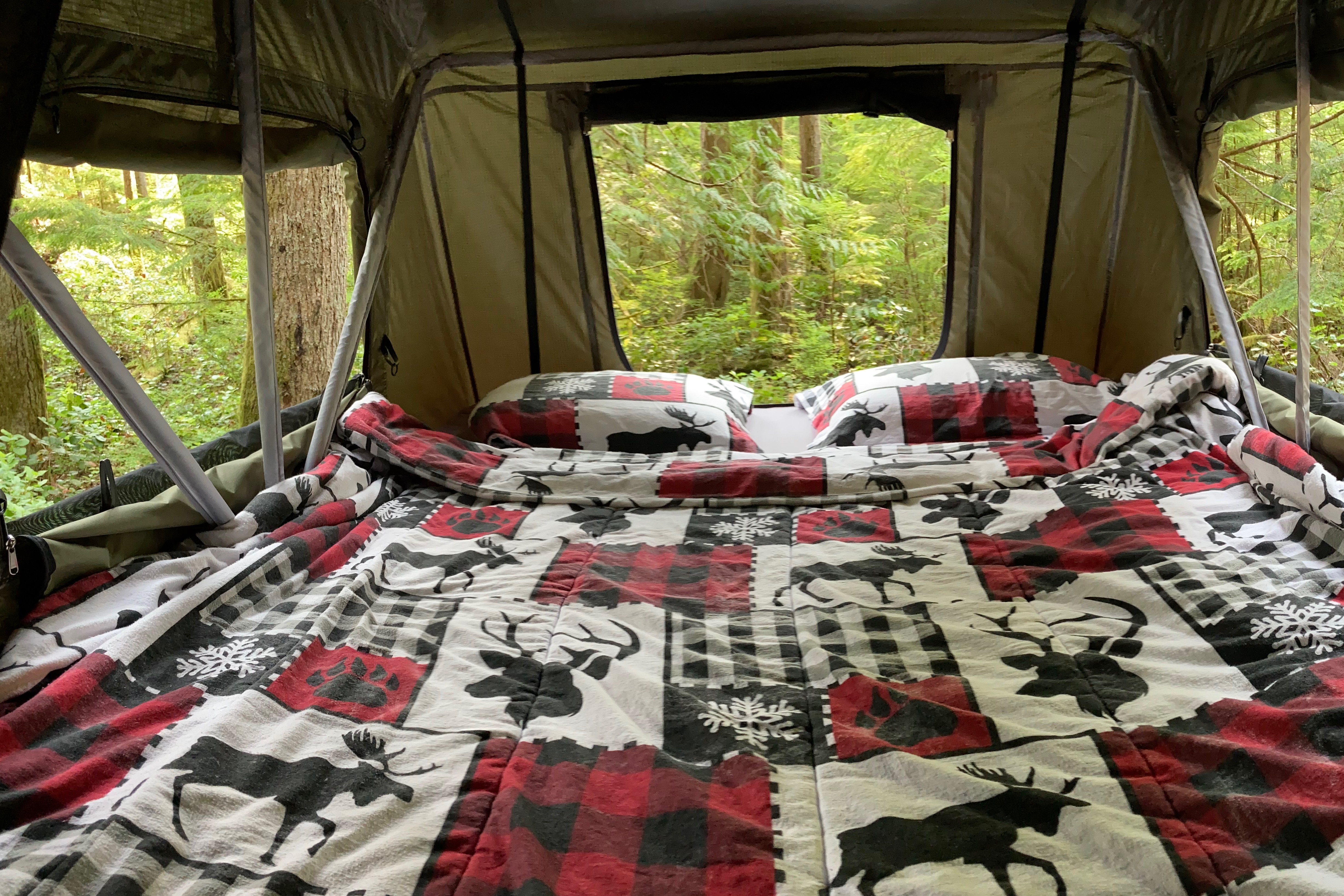 4x4 Subaru with Roof Top Tent