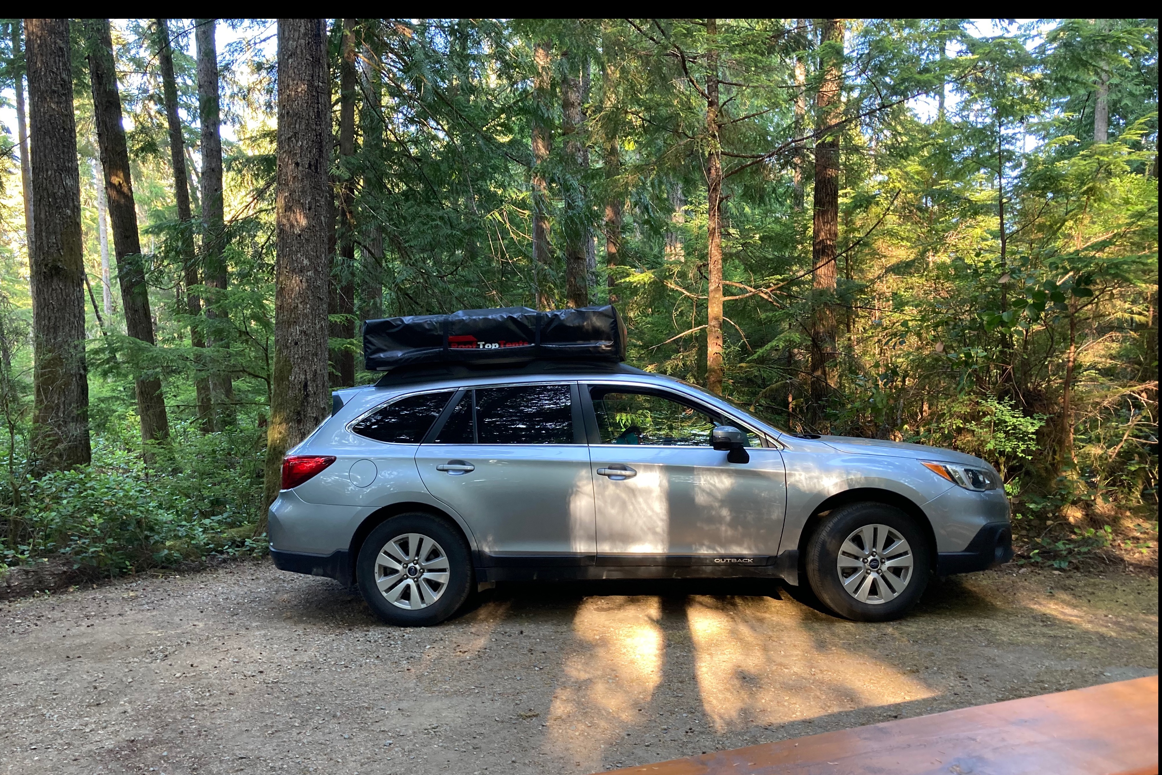 4x4 Subaru with Roof Top Tent