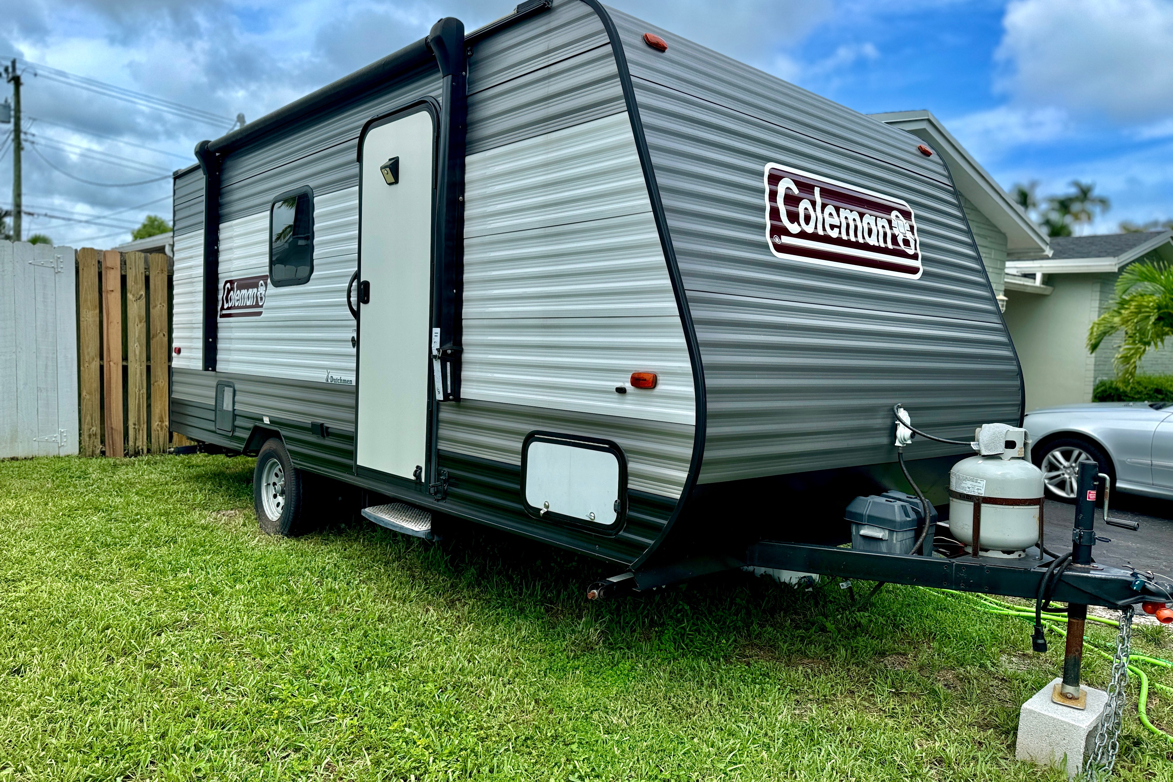 Cozy Coleman Lantern Travel Trailer