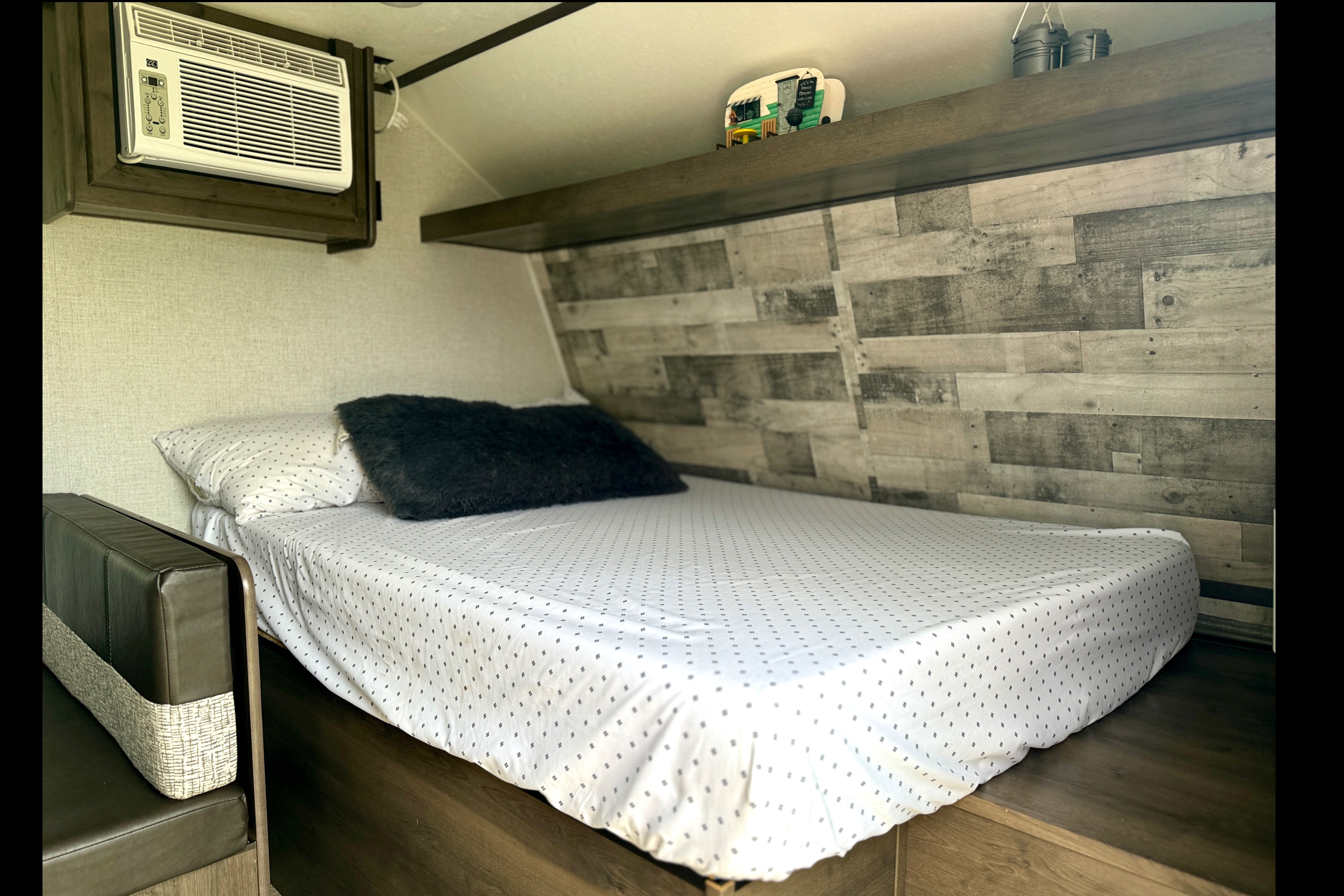 Cozy Coleman Lantern Travel Trailer