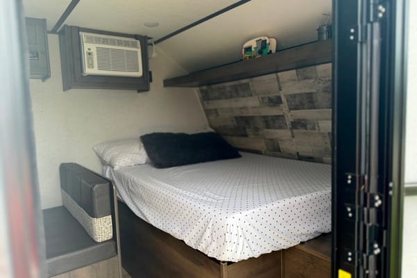 Cozy Coleman Lantern Travel Trailer